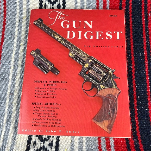 Other - Vintage The Gun Digest 1951, 5th Edition Firearms Magazine